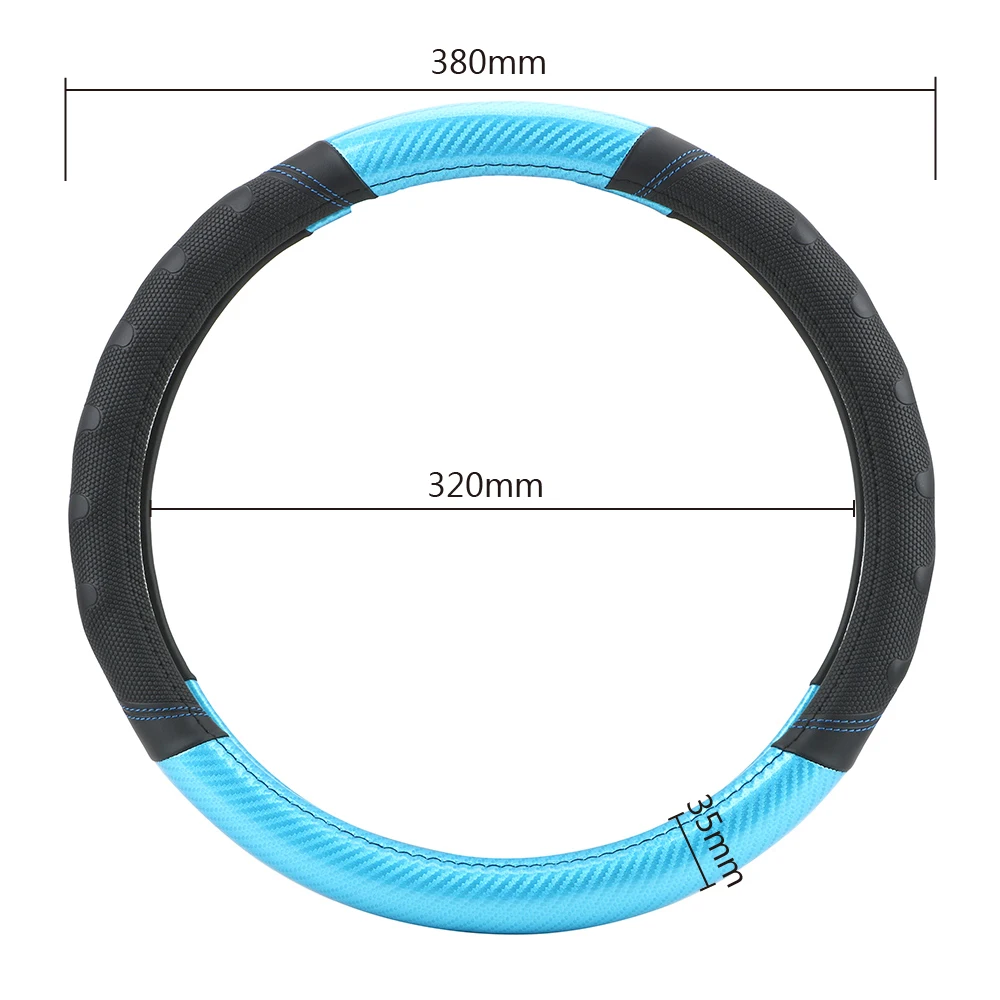 FORAUTO массажный чехол рулевого колеса автомобиля 37-38 см Универсальный 3D
