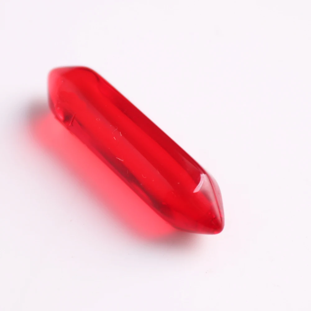 

24pcs Natural Mixed Gem Stone Hexagonal Prism Healing Pointed Reiki Chakra No Drilling Hole Bead for Earring Ring Jewelry Free