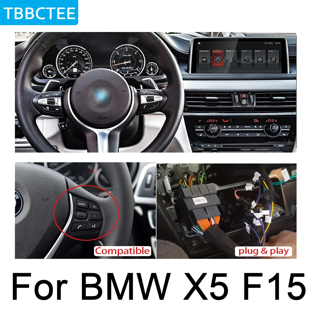 Для BMW X5 F15 2014 ~ 2018 NBT автомобильное Android радио GPS мультимедийный плеер стерео HD