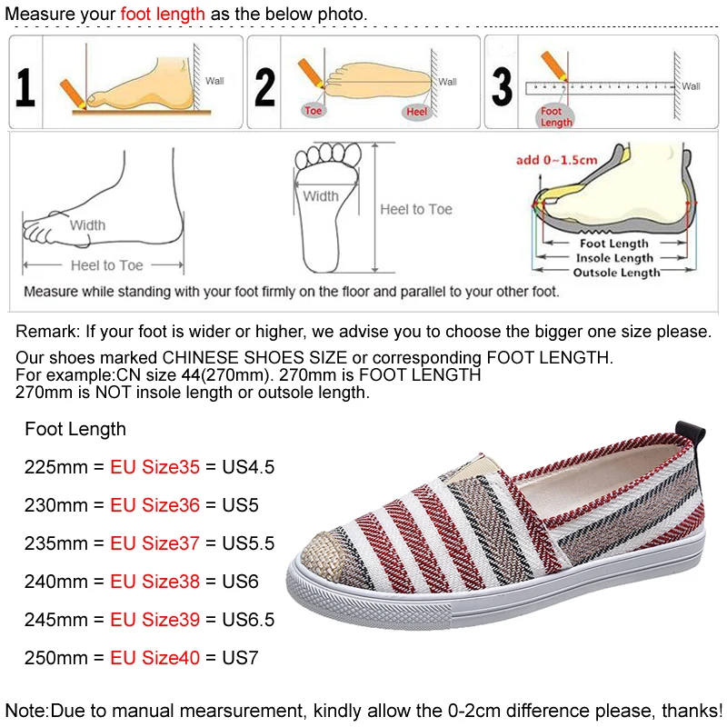 

Women's Stripe Cloth Walking Flat Shoes Summer Breathable Leisure Loafers Ladies Daily Comfortable Fisherman Shoes Size 35-40