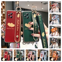suitable for oppo findx3pro mobile phone case reno6 protective case k9 a95 wristband messenger rope female support
