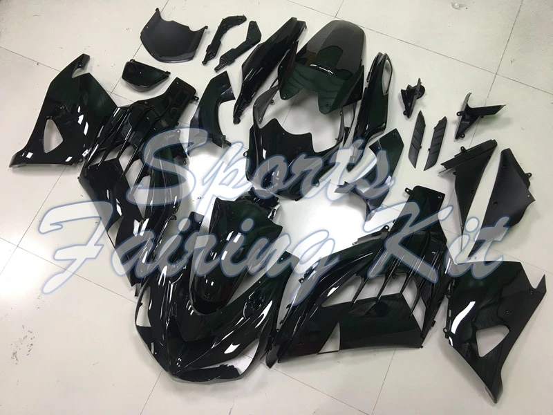 Пластиковые обтекатели для Kawasaki Zx14r 2012 2015 глянцевые черные ZZ R1400 2013 кузов ZZR 1400