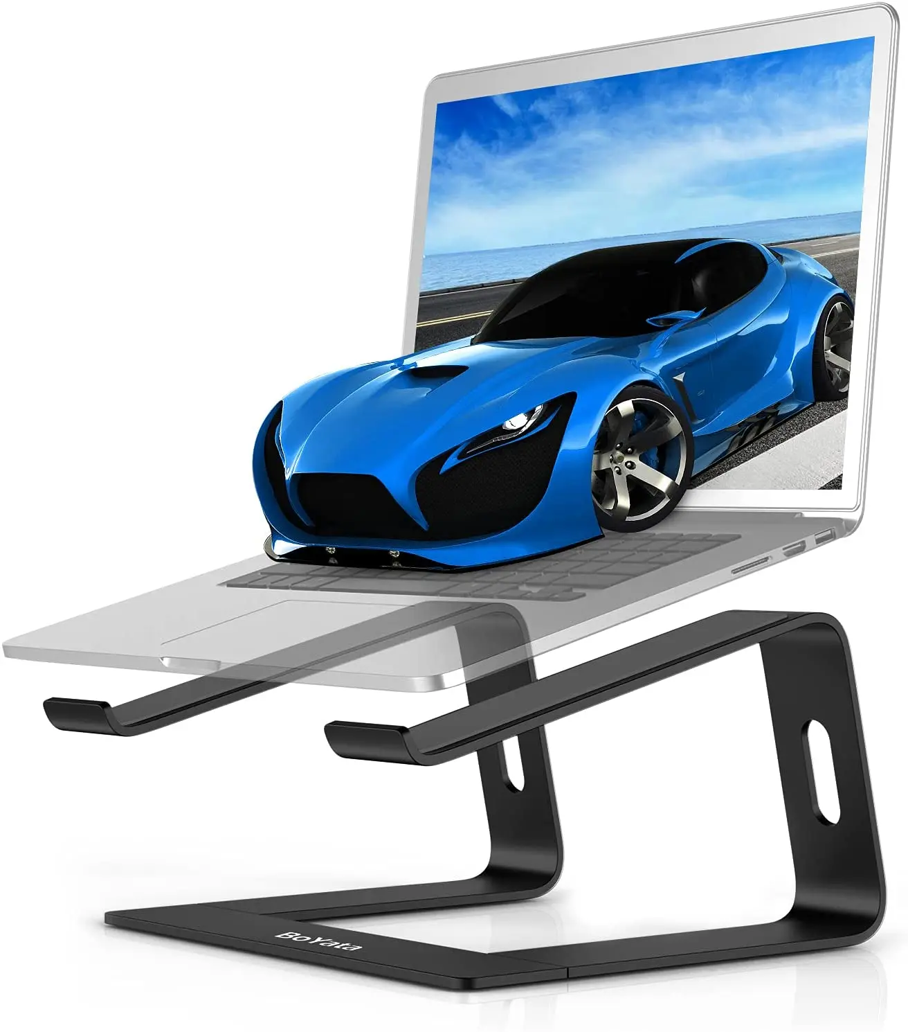 

Подставка для ноутбука, Алюминиевая Эргономичная подставка для ноутбука, подставка для компьютера, съемный держатель для ноутбука, совмест...