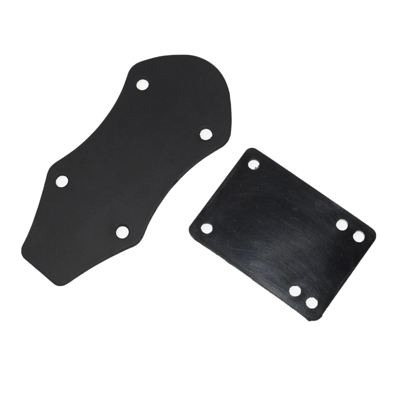 

2pcs Skateboard Shock Pads 1/8" Longboard Rise Pads Risers Soft Shockpads
