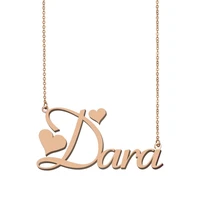 dara name necklace custom name necklace for women girls best friends birthday wedding christmas mother days gift