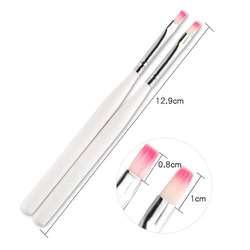 7 шт./компл. кисточка для украшения торта из шелка в форме цветка портативные