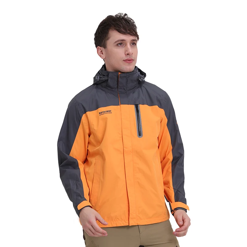 Водонепроницаемая ветровка ROYALWAY RON3094BS быстросохнущая походная куртка для