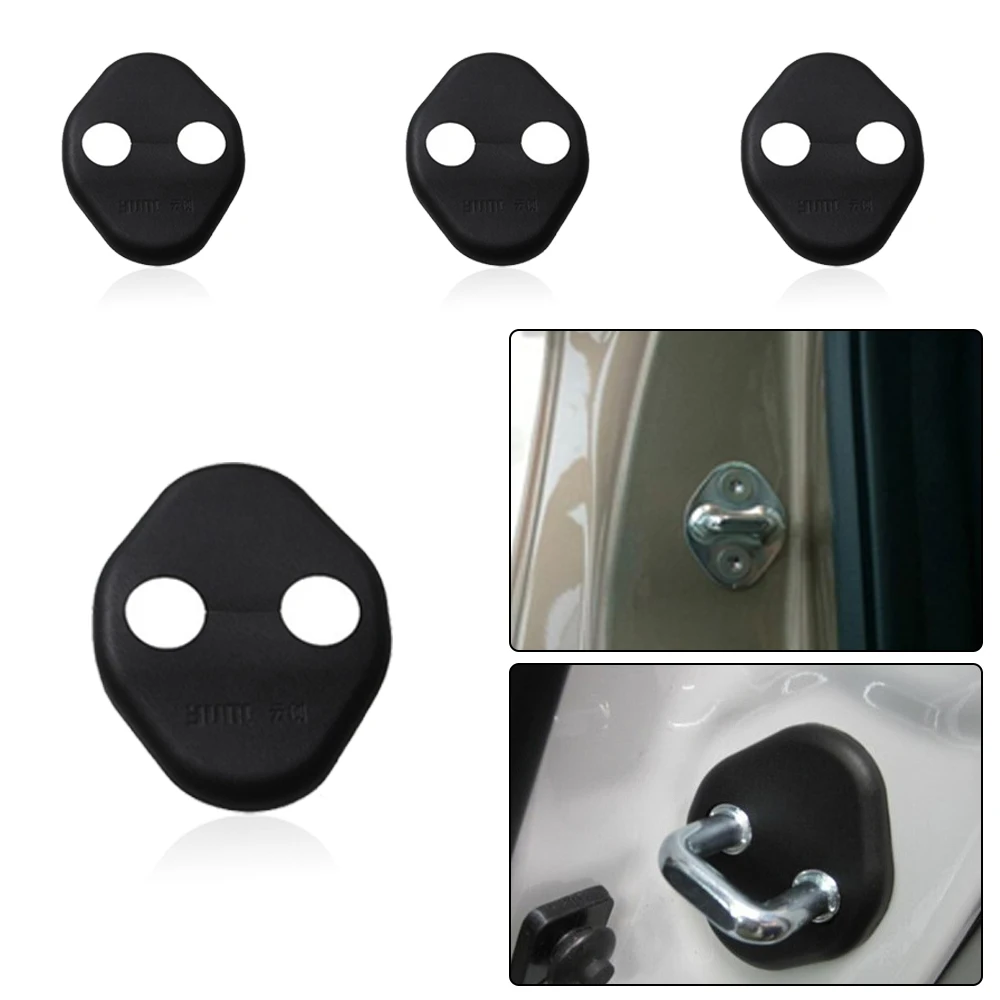 Крышка дверного замка автомобиля Защитная крышка для KIA K2 Рио SOUL Hyundai Solaris Verna 4