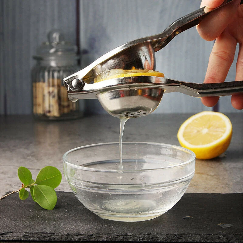 

1Pc Stainless Steel Lemon Lime Squeezer Juicer Home Manual Fruit Citrus Pressing Orange Queezer Kitchen Hand Press Tool