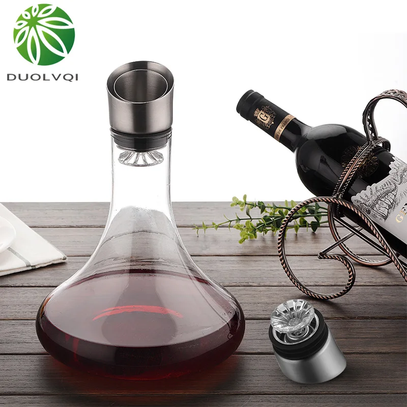 Декантер для красного вина Хрустальный наполнитель яркий графин шампанского