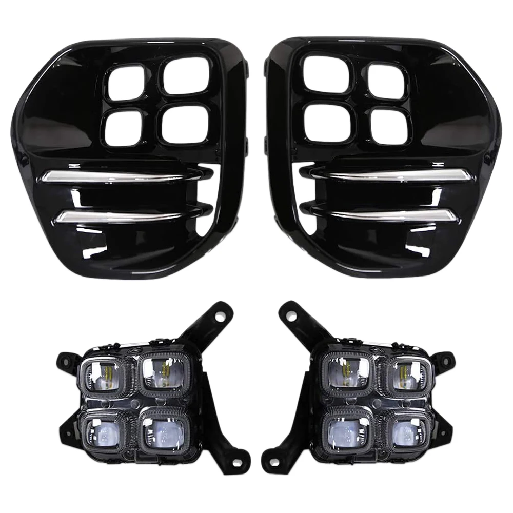 

Car LED Fog Light Lamp Daytime Running Light Set for KIA Sportage QL Kx5 2016-2017