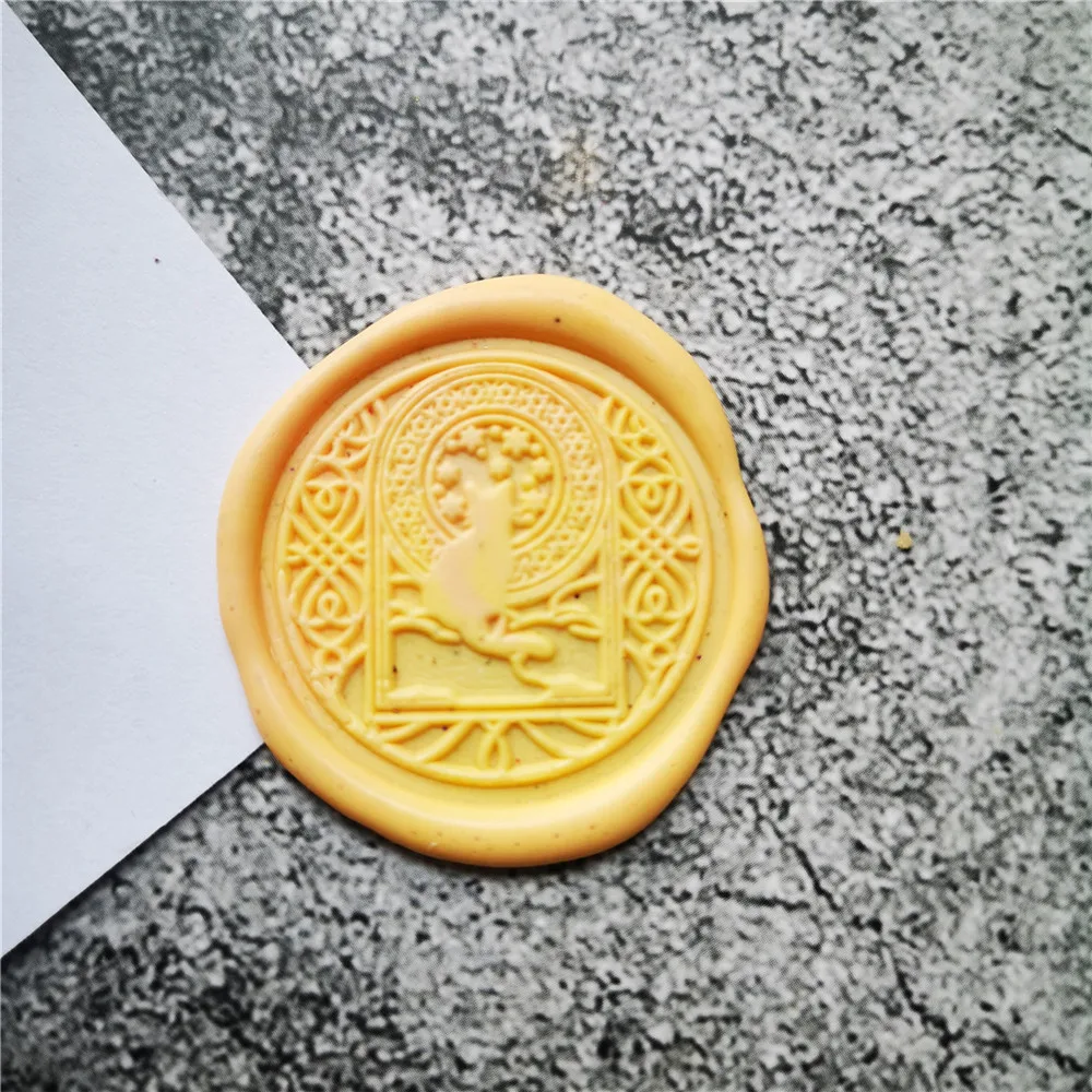 Восковая печать Alice Wax Seal головка штемпеля восковая с кроликом подарочная для