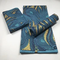 sinya 2022 latest fashion african wax prints fabric high quality golden wax ankara fabric
