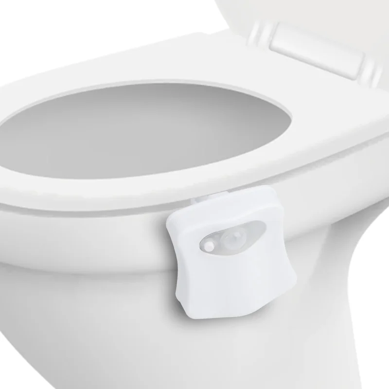 Умный ночной Светильник для туалета с датчиком движения PIR 8 цветов