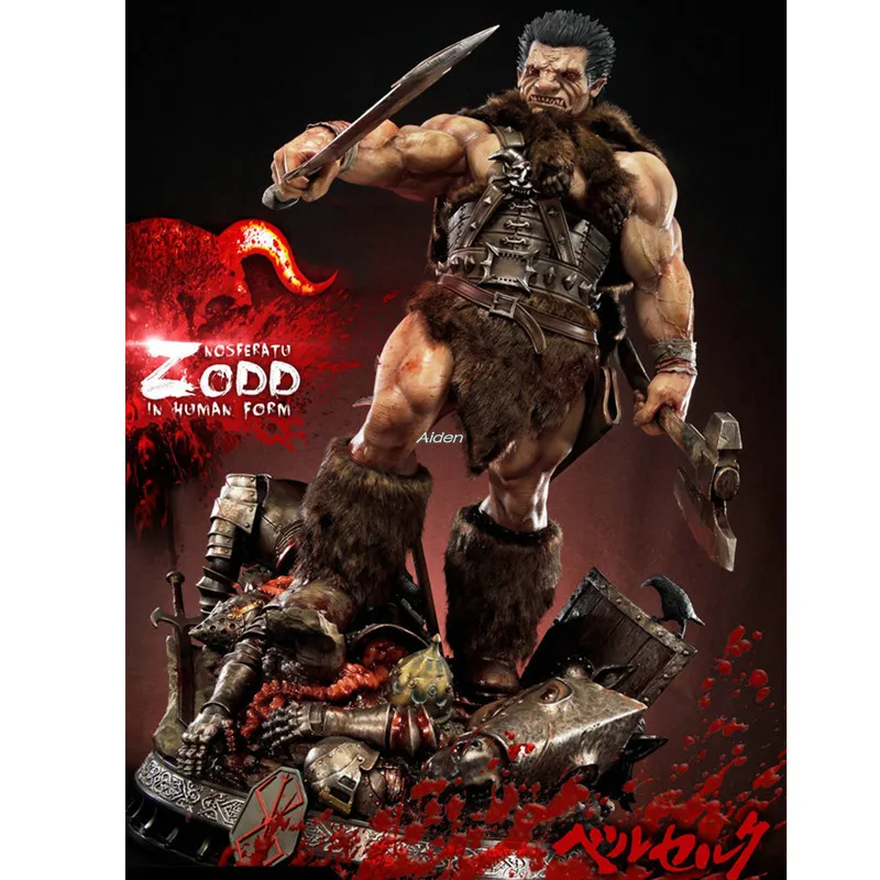 3" Статуя берсерка бюст Zodd полная длина портрет Гриффит Искусство ремесло украшение GK экшн Коллекционная модель игрушечная коробка 89 см Z2541
