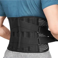 double pull back lumbar support belt waist orthopedic brace men women corset spine decompression waist trainer pain relief