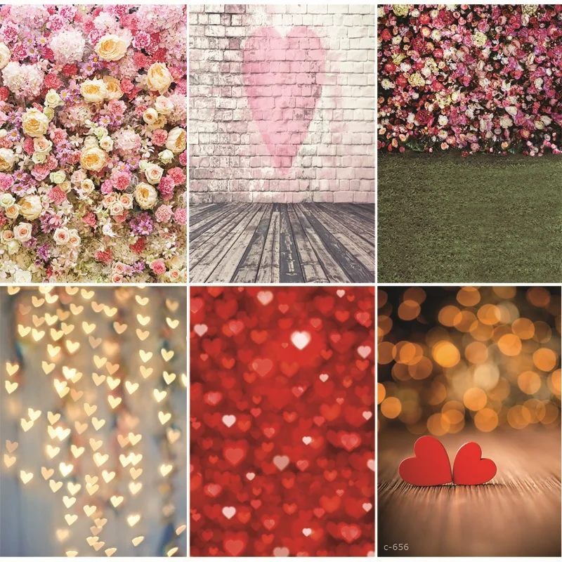

ZHISUXI Vinyl Custom Photography Backdrops Prop Valentine's Day Photography Background 200509N-04