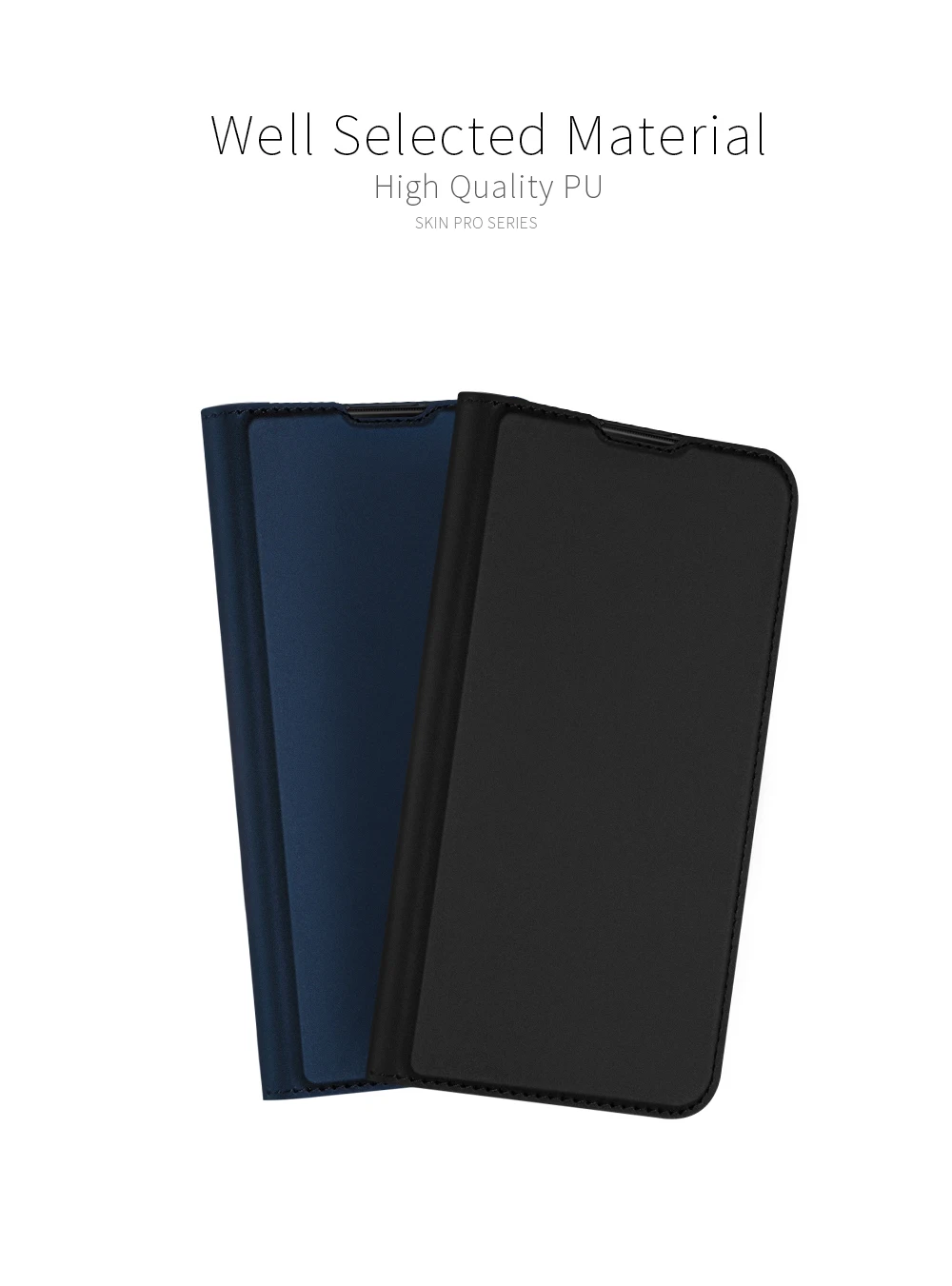 

For VIVO S1 Pro/ VIVO V17 DUX DUCIS Skin Pro Series Leather Wallet Flip Case Full Protection Steady Stand Magnetic Closure