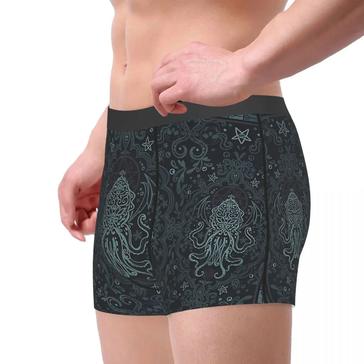 Cool Cthulhu Mythos HP Lovecraft Horror Great Old Ones Underpants Homme Panties Man Underwear Ventilate Shorts Boxer Briefs | Мужская