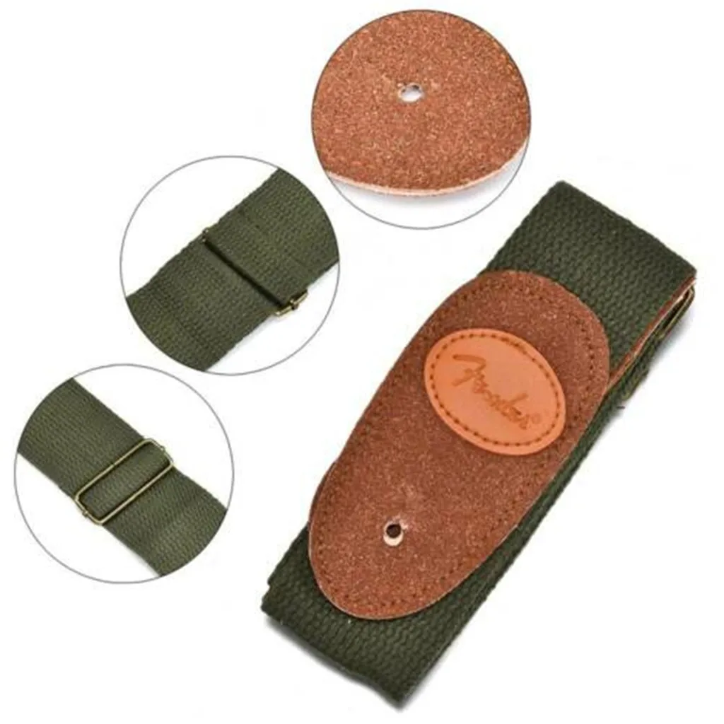 Широкий гитарный ремень в фольклорном стиле регулируемый широкий для