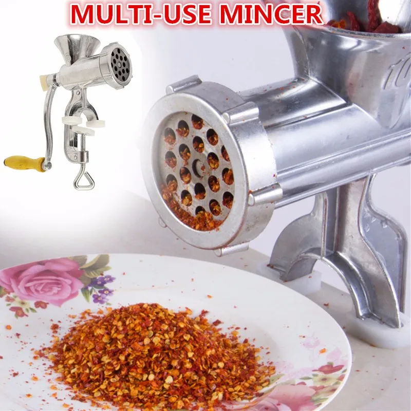 

Manual Meat Grinder & Sausage Noodle Dishes Handheld Making Gadgets Mincer Pasta Maker Crank Home Kitchen Cooking Tools