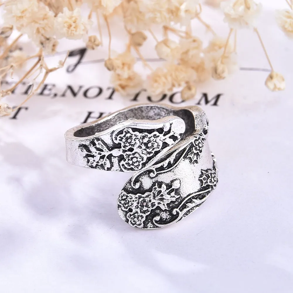 

Fashion Rose Metal Wedding Anniversary Ring Women's Ring Gift Classic 2020 New Listing Size Adjustable