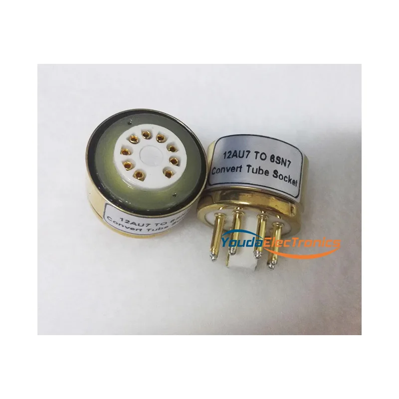 

1PC handmade 12AU7 to 6SN7 12AX7 to 6SN7 Vacuum Tube socket Adapter
