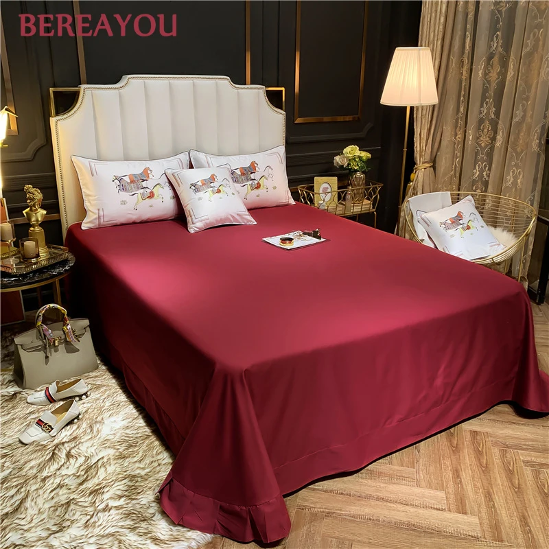 6 шт. роскошные комплекты постельного белья хлопок европейский стиль с принтом