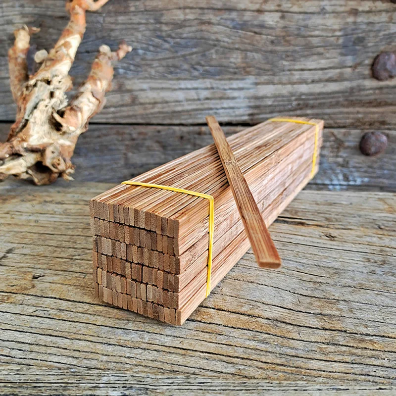 10 шт./лот круглые бамбуковые палочки разных размеров для рукоделия|Поделки из