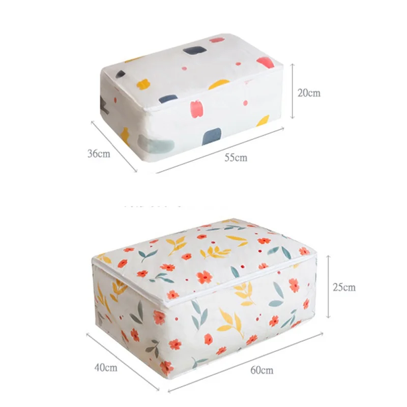 

1Pcs Beam Port Tidy Up the Bag Storage Bag Household Baby Toy Packing Bag Travel Dust-proof Cotton Quilt Clothes Storage Tools