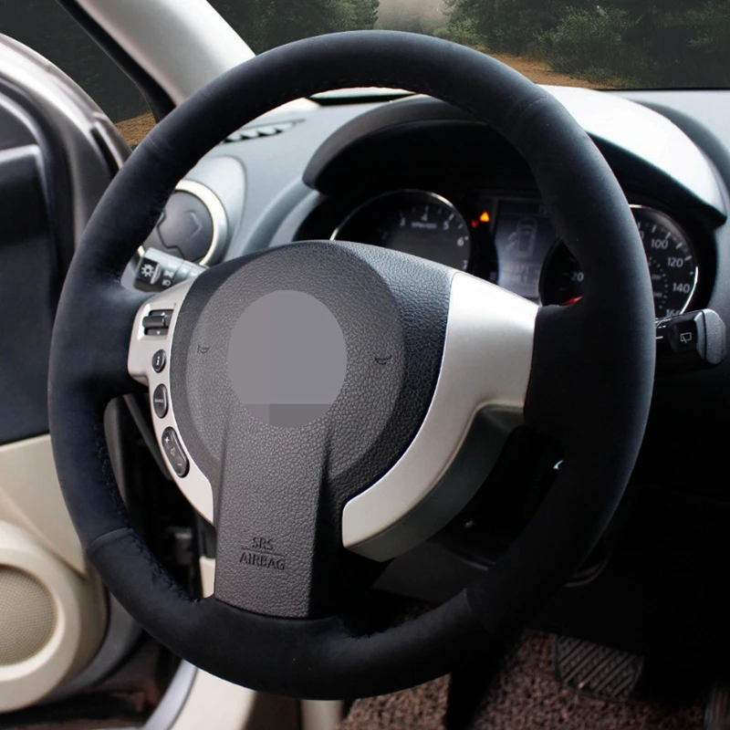 Сделай Сам Черная мягкая замша высокого качества для Nissan X Trail NV200 Серена Rogue Sentra 2007