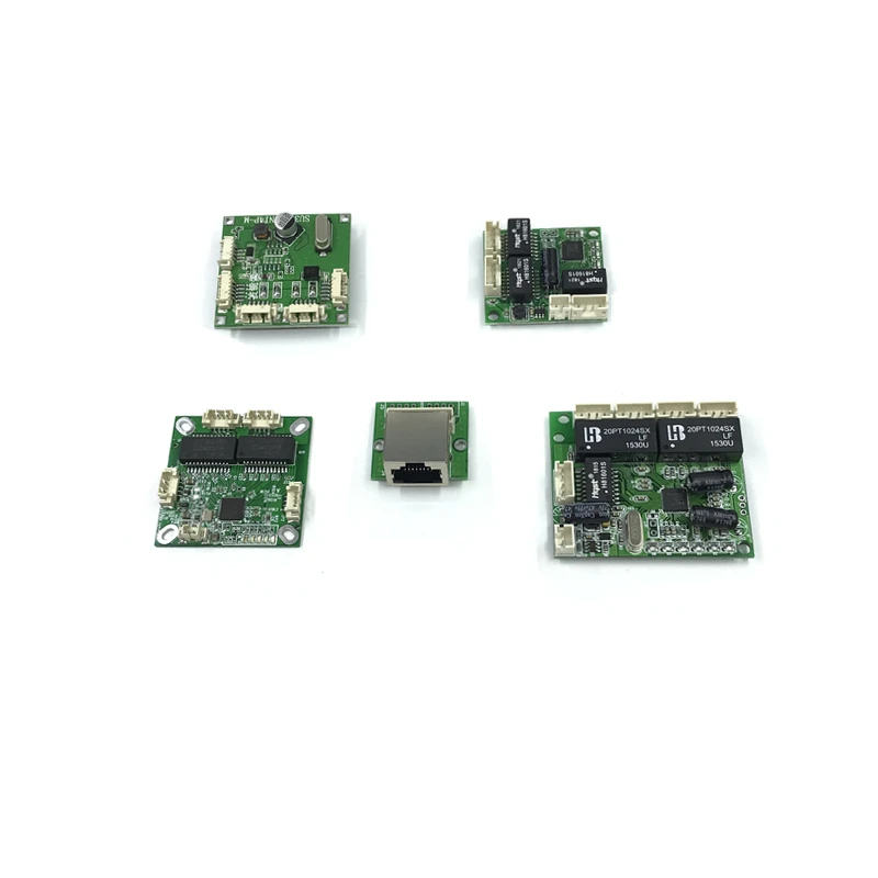 Мини PBCswitch модуль управления воспроизведением OEM Размер 3/4/5 портов Сетевые