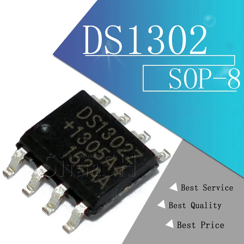 10 шт. DS1302 DS1302Z DS1302ZN SOP 8 (SMD) чип таймера заряда|ds1302| |