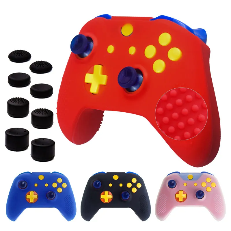Нескользящий Силиконовый чехол RETROMAX для геймпада Xbox one Slim резиновый гелевый