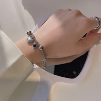 new arrival 30 silver plated romantic love heart ladies engagement bracelet wholesale jewellery best gifts for women