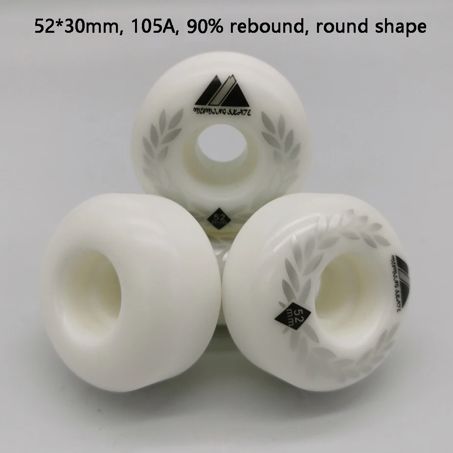 Высококачественные конические и круглые колеса для скейтборда 52 мм колесо
