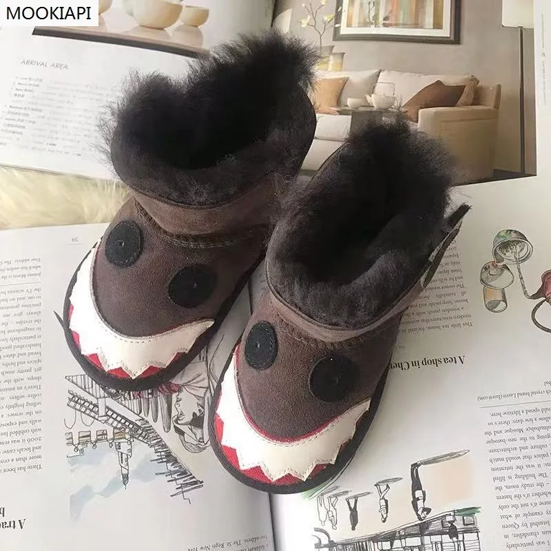 Австралийская последняя обувь из овечьей кожи и меха в 2019 году чистая шерсть