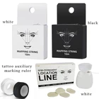 Бесплатная доставка, микроблейдинг, картонная струна, предварительно заправленный маркер для бровей, нитка для татуажа бровей, точка 10 м, Заводская татуировка, PMU струна