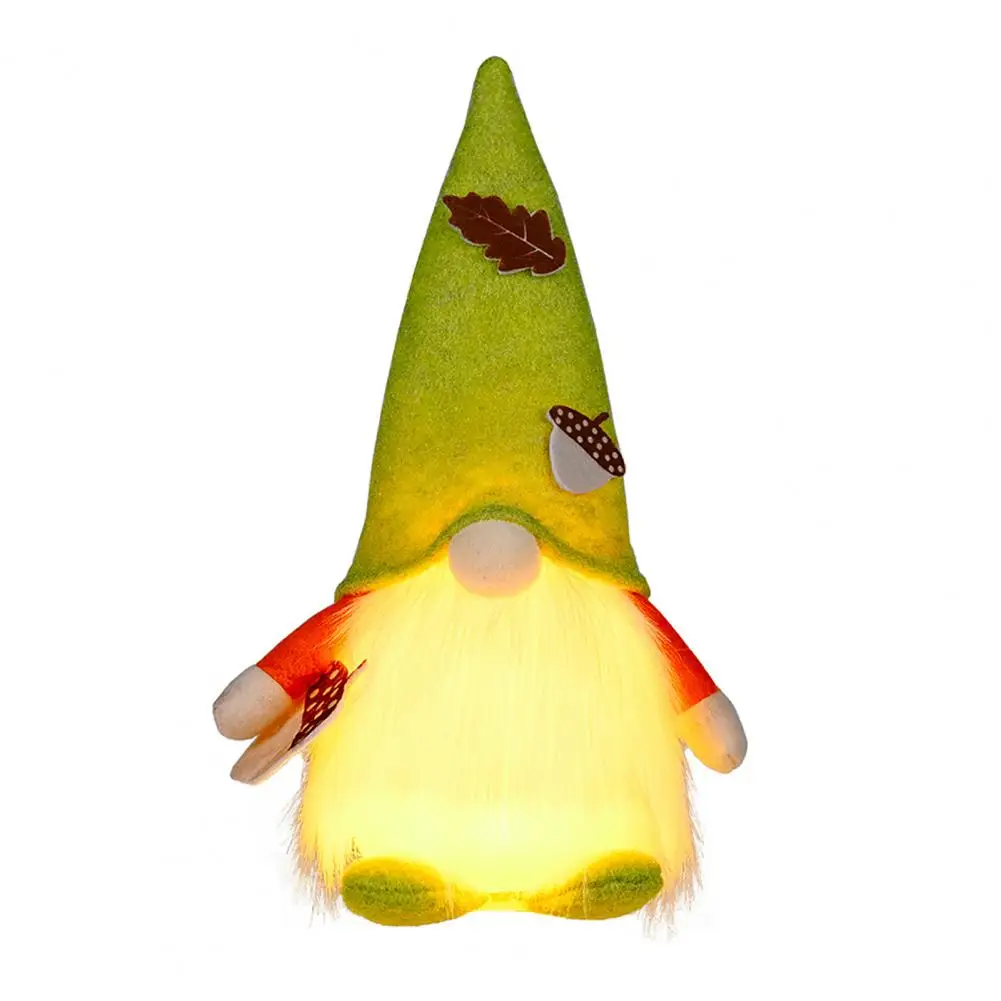 

Cute Gnome Doll LED Light Pendant Christmas Tree Window Door Hanging Ornament Festival Decoration Gift