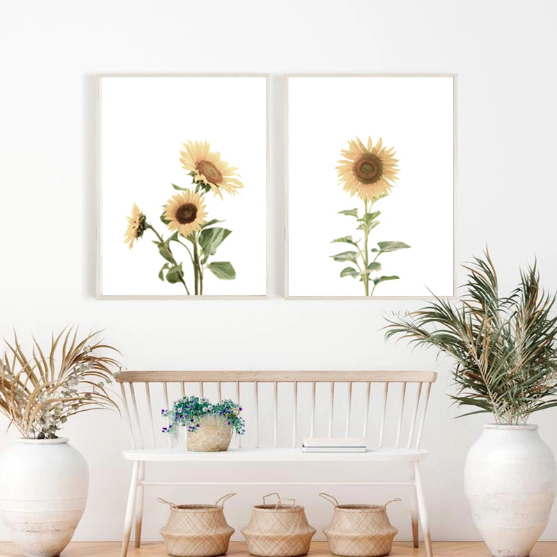 

Sunflower Eucalyptus Plants 5D Diamond Painting Cross Stitch Kits Diamond Mosaic Sale Painting Embroidery Full Square Home Decor