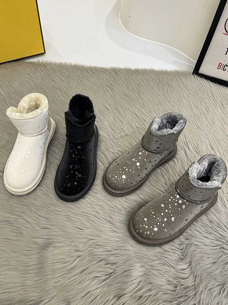 

Зимняя женская обувь, ботинки Martin, женские бархатные толстые меховые зимние ботинки, теплые хлопковые ботинки