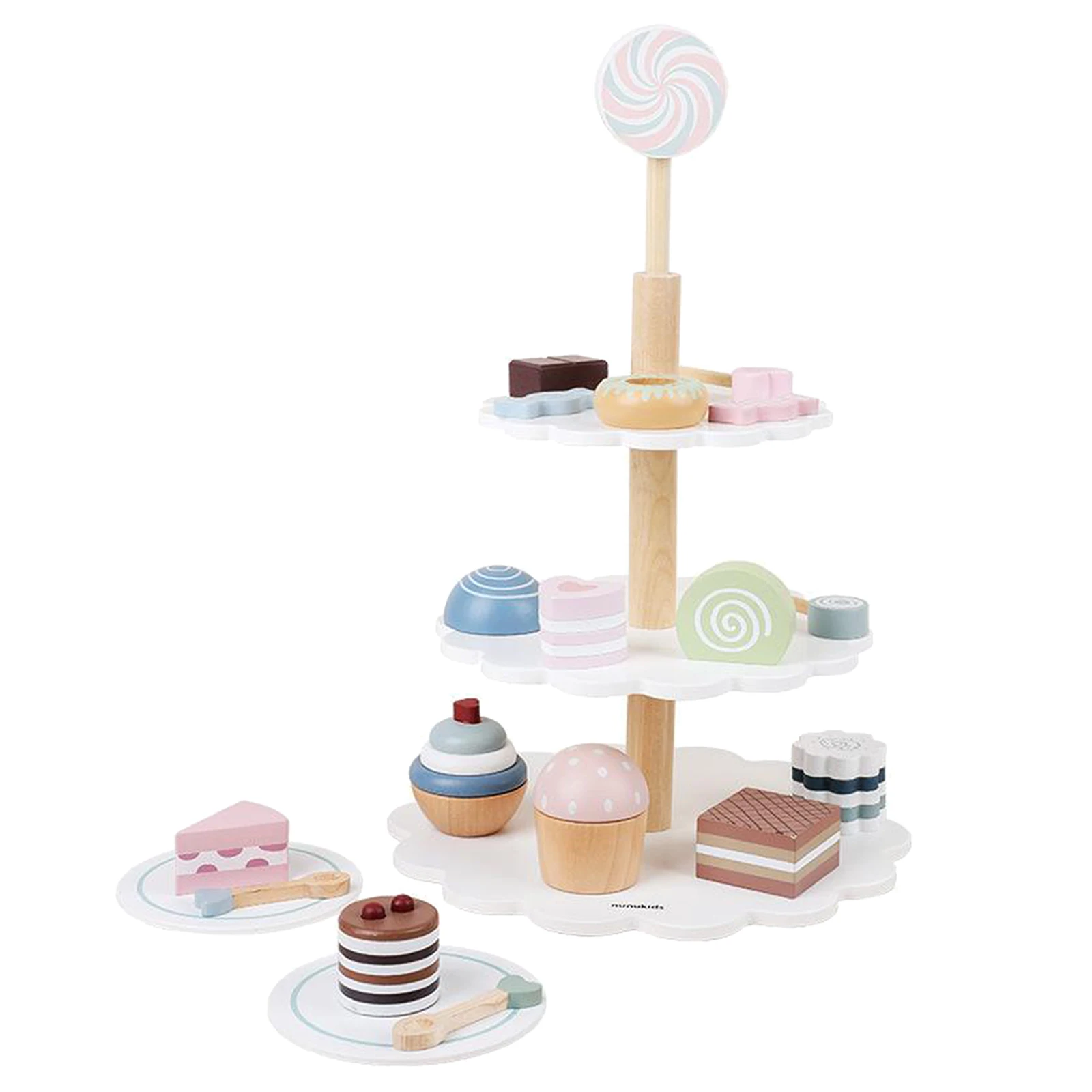 

21pcs Kids Toy Pretend Role Play Kitchen Cake Dessert Set Children Gift Play