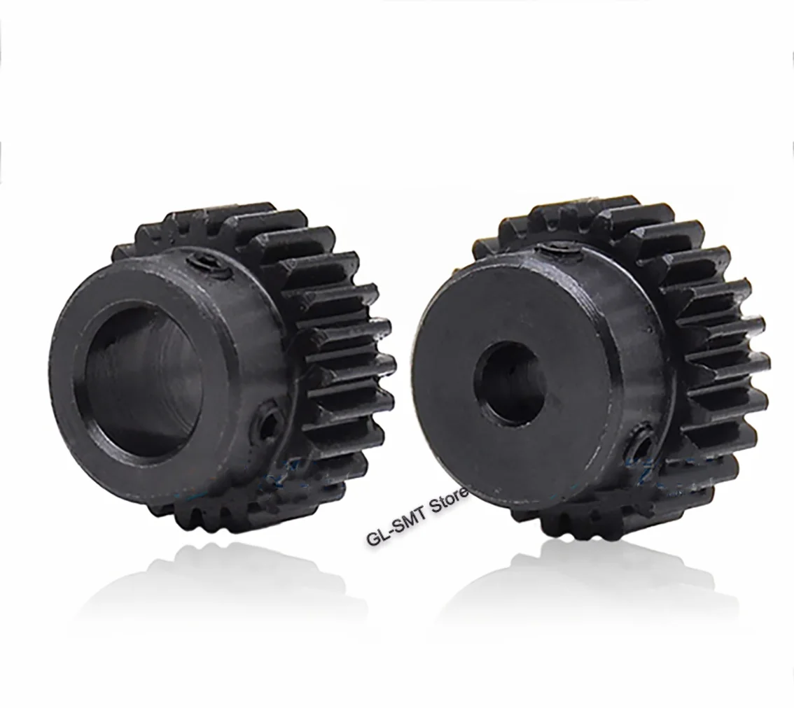 

1Pcs 1 Module Spur Gear Motor Gear 1M 30T-35T 45# Steel Blackening Mechanical Transmission Gear Bore 4/5/6/6.35/7/8/10-15mm