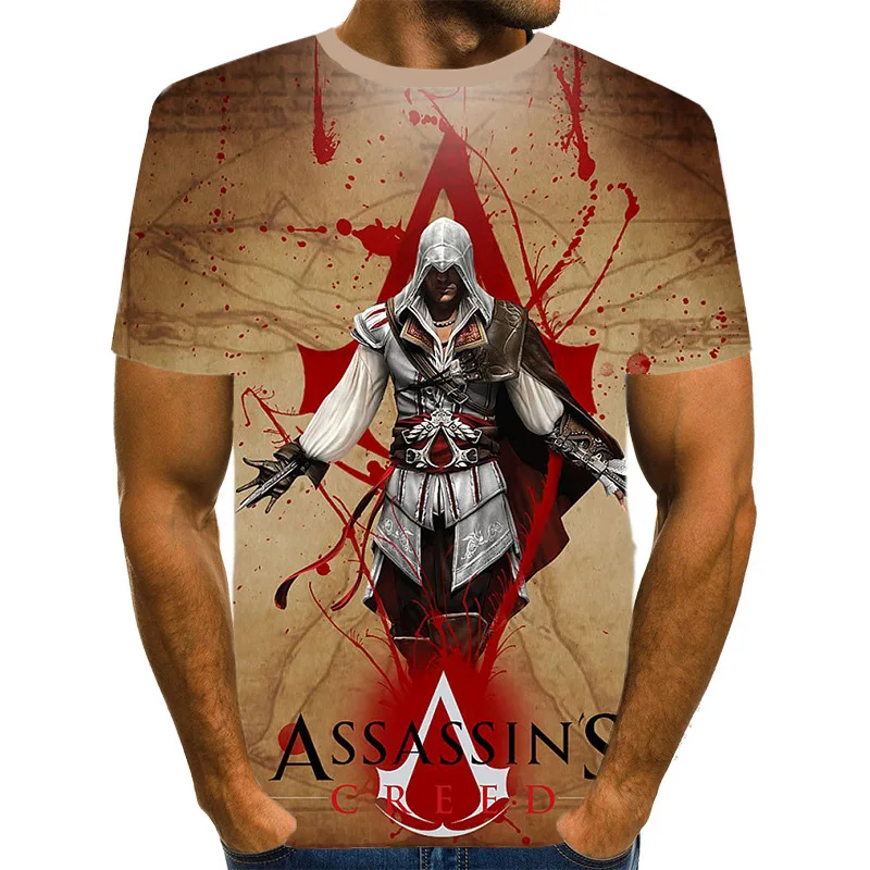 NT861 Call of duty Game 3D T-shirt streetwear for men and women popular short sleeves hrarjuku Game character casual tops t-shirts men - Цвет: NT861