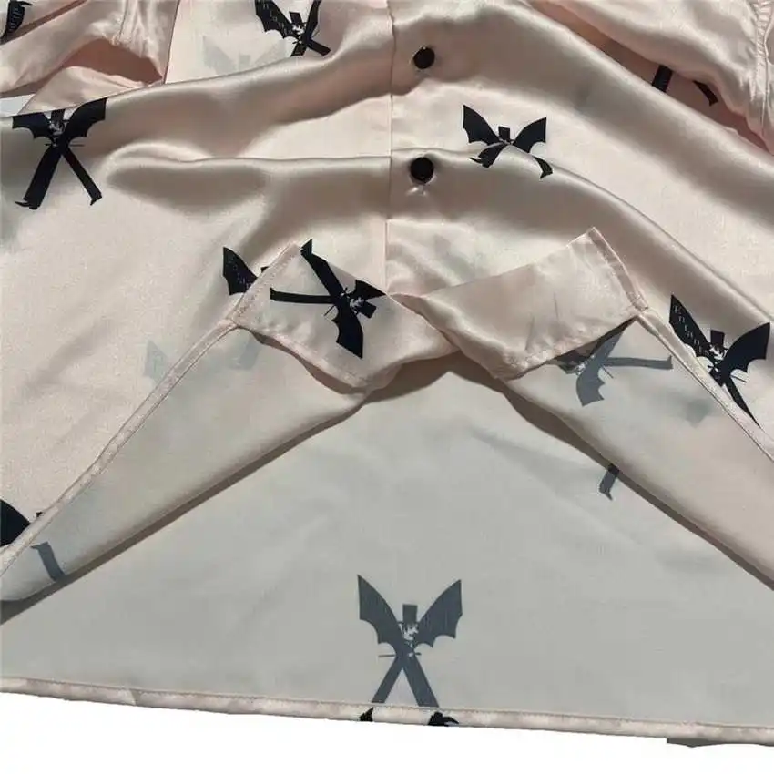 

ERD Shirt Women Men 1:1 High-Quality British Streetwear melancholy Rich Second generation Silk Tees E.R.D shirts