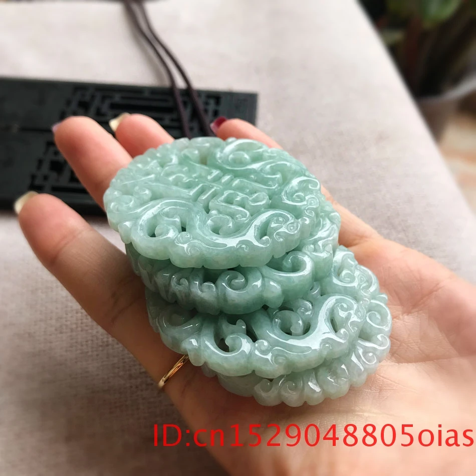 Натуральный белый кулон в виде дракона Из бирманского нефрита ожерелье с