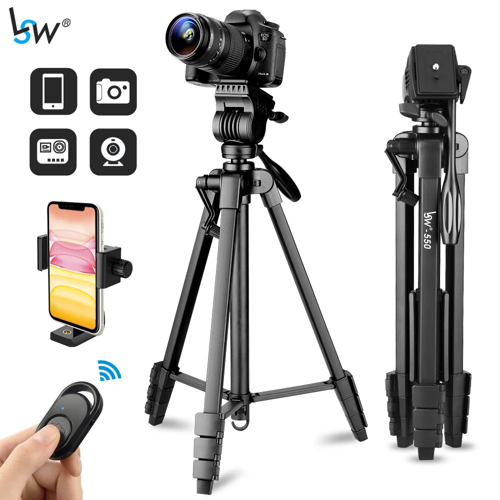 Штатив 152 см для камеры DSLR/SLR с алюминиевой жидкостной головкой штатив