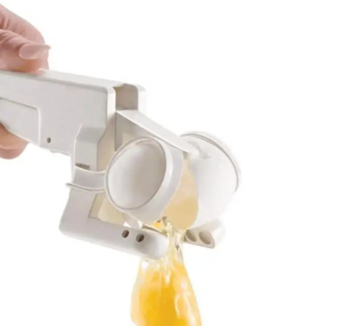 

Egg Cracker Handheld York & White Separator As Seen On TV Helper New Egg Opener Kitchen Gadget Tool