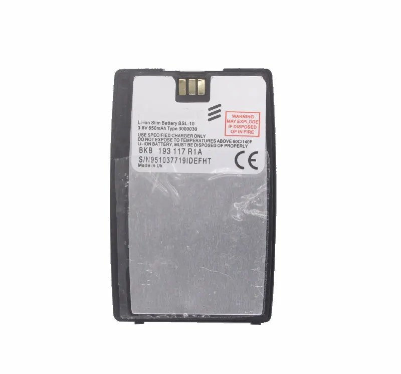 10pcs /lot 650mAh BSL10 BSL-10 Battery For Sony Ericsson T28 T28S T28SC T29 T39 T520 T320 R520 R320 BUS-11 Batteries - купить по