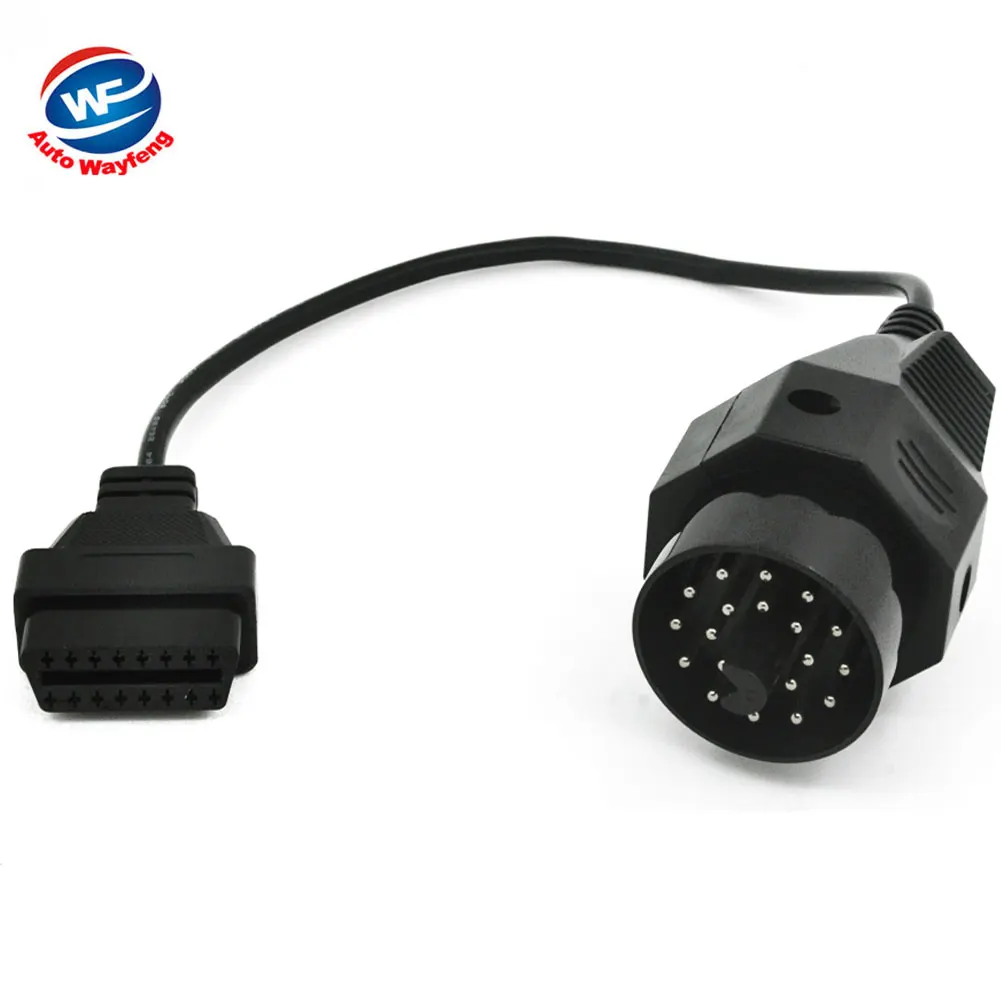 Новый адаптер OBD II для BMW 20 pin к OBD2 16 PIN гнездовой разъем e36 e39 X5 Z3 Автомобильные
